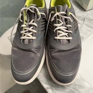 FootJoy Charcoal and Neon Green Athletic Shoes